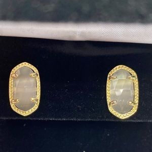 Kendra Scott Mother of Pearl Stud Earrings